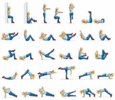 Наиболее эффективные упражнения для похудения в домашних условиях